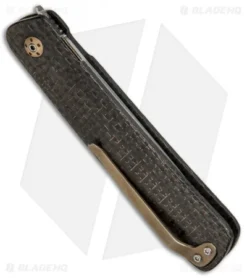 JD Van Deventer Pinstripe Front Flipper Knife LSCF (2.875" Satin) -Benchmade Shop JD Van Deventer Pinstripe Front Flipper LSCF BHQ 68613 jr side