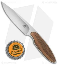 JD Van Deventer V1 Slim Neck Knife Fixed Blade Tamboti Wood (2.75" Satin) -Benchmade Shop JD Van Deventer V1 Slim Neck Knife Tamboti Wood BHQ 68617 jr bottlecap