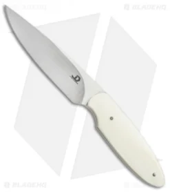 JD Van Deventer V2 Neck Knife Fixed Blade Warthog Ivory (2.75" Satin)