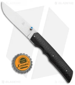 Jason Clark Custom X Ball Detent Slip Joint Knife Carbon Fiber (2.75" Satin) -Benchmade Shop Jason Clark Custom X CP Detente Lock SJ CF BHQ 99368 jr bottlecap