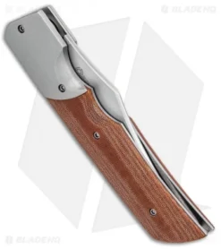 Jason Clark Custom X Clip Point Detente Lock Slip Joint Knife (3.5" Satin) -Benchmade Shop Jason Clark Custom X CP Detente Lock SJ Satin BHQ 99316 jr side