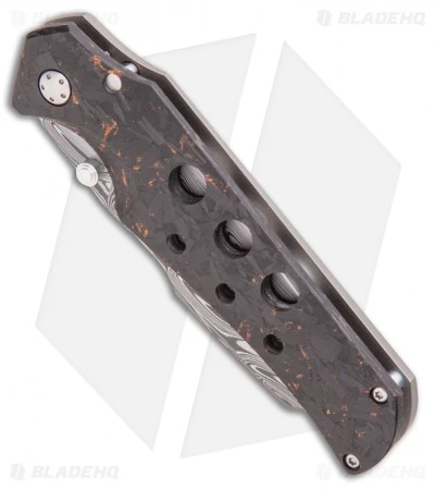 Jason Guthrie Custom Knives Scout Wharncliffe Coppershred (Thor Damasteel) 2 Jason Guthrie Custom Knives Scout Wharncliffe Coppershred (Thor Damasteel) - Image 2