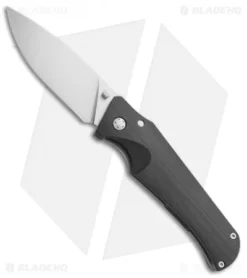 Jason Guthrie Custom Knives Scout Knife Black G-10 (3.125" Satin) #224