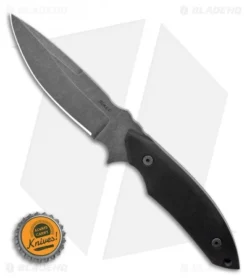 Jeff Hall Custom Heat Seeker Fixed Blade Knife Black G10 (4.6" Gray Stonewash) -Benchmade Shop Jeff Hall Custom Heat Seeker BHQ 125243 LS Bottlecap