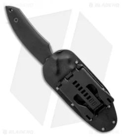 Jeff Hall Custom Heat Seeker Fixed Blade Knife Black G10 (4.6" Gray Stonewash) -Benchmade Shop Jeff Hall Custom Heat Seeker BHQ 125243 LS Sheath