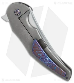 Jeff VanderMeulen Custom Instigator #6 Flipper Titanium W/MokuTi Clip (4" Satin) 6 Jeff VanderMeulen Custom Instigator #6 Flipper Titanium W/MokuTi Clip (4" Satin) -Benchmade Shop Jeff VanderMeulen Custom Instigator 6 ti mokuti clip satin BHQ 71772 er side