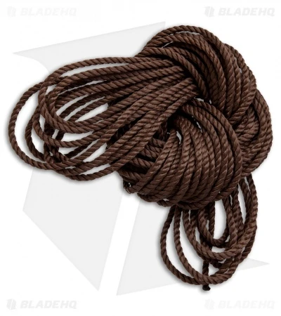 John Gray Custom Accomplice Drop Point Fixed Blade Knife Brown Cord (3" Acid SW) 4 John Gray Custom Accomplice Drop Point Fixed Blade Knife Brown Cord (3" Acid SW) - Image 4