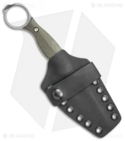 John Gray Custom Accomplice Bowie Knife Green Micarta (3.625" Satin) 6 John Gray Custom Accomplice Bowie Knife Green Micarta (3.625" Satin) -Benchmade Shop John Gray Custom Accomplice bowie green micarta satin BHQ 68305 er sheath