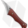 John Gray Custom Cock Spur Fixed Blade Knife Vintage Paper Micarta (2.75" SW)