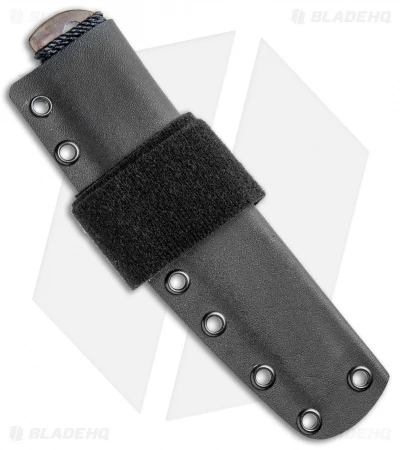 John Gray Custom Custode Fixed Blade Knife Heat Treated Ti (3" Flamed) 3 John Gray Custom Custode Fixed Blade Knife Heat Treated Ti (3" Flamed) - Image 3