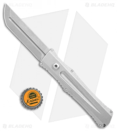 John Gray Custom Gravitron OTF Gravity Knife Tumbled (3.625" Stonewash) 3 John Gray Custom Gravitron OTF Gravity Knife Tumbled (3.625" Stonewash) - Image 3