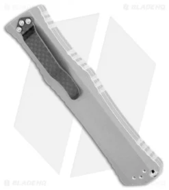 John Gray Custom Gravitron OTF Gravity Knife Tumbled (3.625" Satin) 6 John Gray Custom Gravitron OTF Gravity Knife Tumbled (3.625" Satin) -Benchmade Shop John Gray Custom Gravitron OTF Gravity Knife Tumbled Satin BHQ 108706 jr side