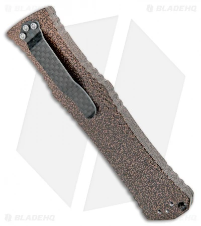 John Gray Custom Prototype Gravitron OTF Gravity Knife Copper Vein (3.75" Satin) 3 John Gray Custom Prototype Gravitron OTF Gravity Knife Copper Vein (3.75" Satin) - Image 3