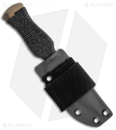 John Gray Custom Dagger Fixed Blade Knife (3.9" Flamed Titanium) 3 John Gray Custom Dagger Fixed Blade Knife (3.9" Flamed Titanium) - Image 3