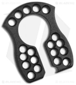 John Gray Keyper Bottle Opener Keychain - Drilled Black Titanium