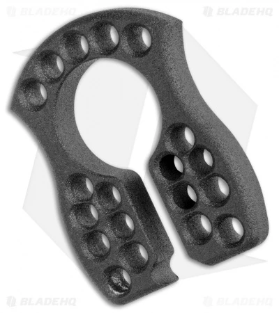 John Gray Keyper Bottle Opener Keychain - Drilled Black Titanium 2 John Gray Keyper Bottle Opener Keychain - Drilled Black Titanium - Image 2