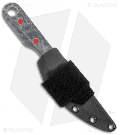 John Gray Knives Custom Fixed Blade Steak Knife Black Terotuf (3.5" Graytanium) 3 John Gray Knives Custom Fixed Blade Steak Knife Black Terotuf (3.5" Graytanium) - Image 3