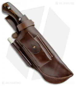 Jurgen Schanz Custom WSK Tracker Knife Burlap Micarta (6.5" Satin) -Benchmade Shop Jurgen Schanz Custom WSK Tracker Burlap Micarta Satin BHQ 104762 jr sheath