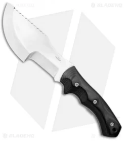 Jurgen Schanz Custom WSK Tracker Knife Micarta Black (6.5" Satin)