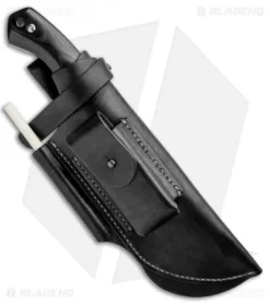 Jurgen Schanz Custom WSK Tracker Knife Micarta Black (6.5" Satin) -Benchmade Shop Jurgen Schanz Custom WSK Tracker Micarta Black Satin BHQ 26621 jr sheath