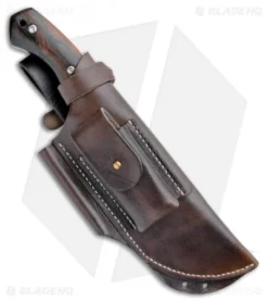 Jurgen Schanz Custom WSK Tracker Knife Wood Handle (6.5" Satin) -Benchmade Shop Jurgen Schanz Custom WSK Tracker Wood Handle Satin BHQ 102757 jr spine