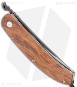 Kansei Matsuno Custom F06 Friction Folder Ironwood (3" Satin) 7 Kansei Matsuno Custom F06 Friction Folder Ironwood (3" Satin) -Benchmade Shop Kansei Matsuno Custom F06 FF Ironwood Satin BHQ 100016 jr side