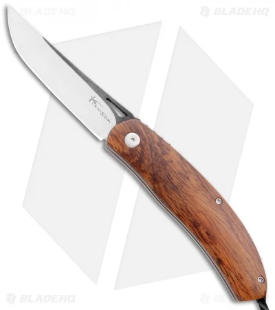 Kansei Matsuno Custom F06 Friction Folder Ironwood (3" Satin) 1 Kansei Matsuno Custom F06 Friction Folder Ironwood (3" Satin)