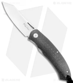 Kansei Matsuno Custom LRF-05S Liner Lock Knife Carbon Fiber (2.6" Satin)