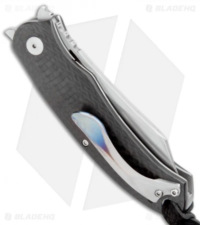 Kansei Matsuno Custom LRF-05S Liner Lock Knife Carbon Fiber (2.6" Satin) 3 Kansei Matsuno Custom LRF-05S Liner Lock Knife Carbon Fiber (2.6" Satin) - Image 3