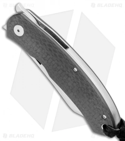 Kansei Matsuno Custom LRF-05S Liner Lock Knife Carbon Fiber (2.6" Satin) 2 Kansei Matsuno Custom LRF-05S Liner Lock Knife Carbon Fiber (2.6" Satin) - Image 2