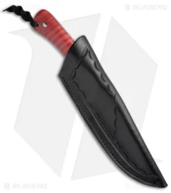 Keith Bagley Custom XL Hunter Fixed Blade Tiger Maple (6" Satin) -Benchmade Shop Keith Bagley Custom XL Hunter Tiger Maple Satin BHQ 71975 jr sheath