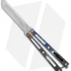 VMX Vallotton/Maverick Balisong Butterfly Knife "Ignition" Ti (4.25" Satin)