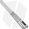 VMX Vallotton/Maverick Balisong Butterfly Knife "Tuxedo" Ti (4.25" Satin)