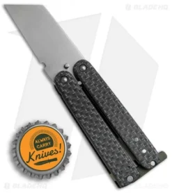 Nathan Dewey Custom Gremlin Mini Balisong Knife Silver LSCF (2" 440C Satin) 9 Nathan Dewey Custom Gremlin Mini Balisong Knife Silver LSCF (2" 440C Satin) -Benchmade Shop Nathan Dewey Custom Gremlin Mini Balisong Silver LSCF Satin BHQ 68013 jr bottlecap