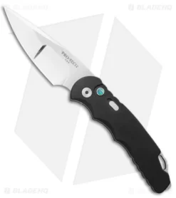 Pro-Tech TR-5 Custom Automatic Knife Black (3.25" Mirror Compound) T5450