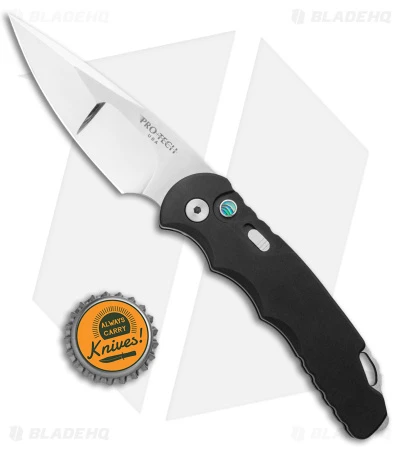 Pro-Tech TR-5 Custom Automatic Knife Black (3.25" Mirror Compound) T5450 4 Pro-Tech TR-5 Custom Automatic Knife Black (3.25" Mirror Compound) T5450 - Image 4
