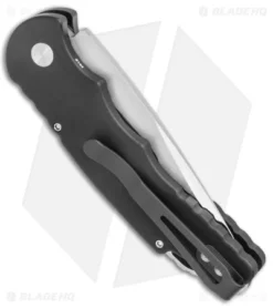 Pro-Tech TR-5 Custom Automatic Knife Black (3.25" Mirror Compound) T5450 6 Pro-Tech TR-5 Custom Automatic Knife Black (3.25" Mirror Compound) T5450 -Benchmade Shop Pro Tech TR 5 Custom Auto Black Mirror Compound T5450 BHQ 140370 jr side