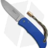 Sakman Pointer Friction Lock Knife Blue G-10 (3" Stonewash)