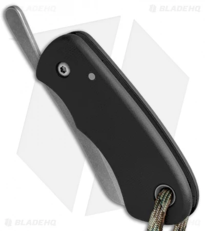 Sakman Chappy Friction Lock Knife Black G-10 (2.1" Stonewash) 2 Sakman Chappy Friction Lock Knife Black G-10 (2.1" Stonewash) - Image 2