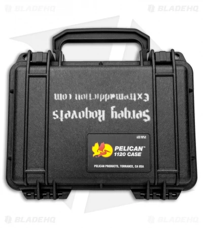 Sergey Rogovets Knives Vulture Frame Lock Knife Tiger Ti (4.1" Two-Tone) 4 Sergey Rogovets Knives Vulture Frame Lock Knife Tiger Ti (4.1" Two-Tone) - Image 4