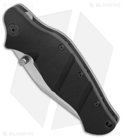 Sniper Bladeworks LPC Frame Lock Knife Black G-10/SW Ti (3.5" Satin) 2 Sniper Bladeworks LPC Frame Lock Knife Black G-10/SW Ti (3.5" Satin) - Image 2