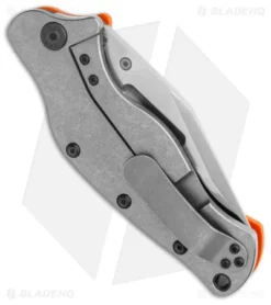 Sniper Bladeworks LPC Frame Lock Knife Orange G-10/SW Ti (3.5" Satin) 6 Sniper Bladeworks LPC Frame Lock Knife Orange G-10/SW Ti (3.5" Satin) -Benchmade Shop Sniper Bladeworks LPC FL Orange G 10 Satin BHQ 143898 jr side