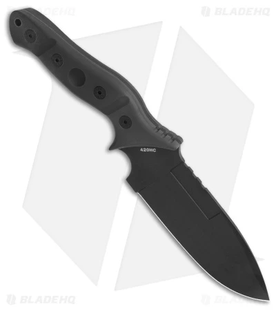Sniper Bladeworks MAMU Fixed Blade Knife Black G-10 (5.5" Black) 2 Sniper Bladeworks MAMU Fixed Blade Knife Black G-10 (5.5" Black) - Image 2