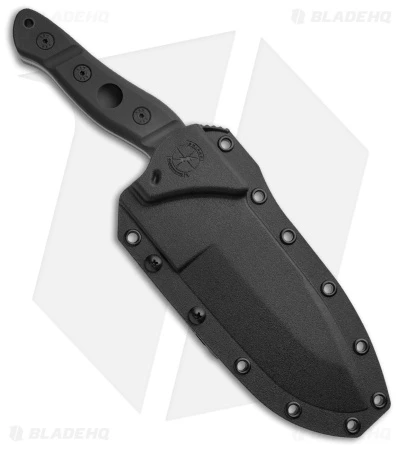 Sniper Bladeworks MAMU Fixed Blade Knife Black G-10 (5.5" Satin) 3 Sniper Bladeworks MAMU Fixed Blade Knife Black G-10 (5.5" Satin) - Image 3