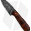 T.M. Hunt Custom Hogua Fixed Blade Knife Curly Maple (3.1" Acid)