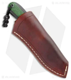 T.M. Hunt Custom Hogua Fixed Blade Black G10/Candy Stripe Green (3.1" Black) 6 T.M. Hunt Custom Hogua Fixed Blade Black G10/Candy Stripe Green (3.1" Black) -Benchmade Shop T.M. Hunt Custom Hogua Black G 10 Candy Stripe Green Black BHQ 99389 jr sheath