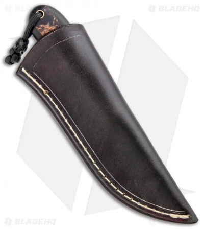 T.M. Hunt Custom Magua Fixed Blade Knife Black G-10/Pumpkin Resin (3.5" Black) 3 T.M. Hunt Custom Magua Fixed Blade Knife Black G-10/Pumpkin Resin (3.5" Black) - Image 3