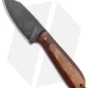 T.M. Hunt Custom Hogua Fixed Blade Burlap Micarta/Candy Stripe (3.1" Black)