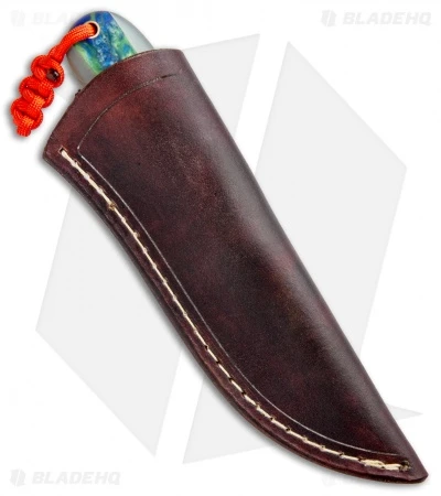 T.M. Hunt Custom Magua Fixed Blade Knife Natural G-10/Earth Resin (3.5" Black) 3 T.M. Hunt Custom Magua Fixed Blade Knife Natural G-10/Earth Resin (3.5" Black) - Image 3