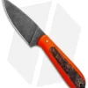 T.M. Hunt Custom Magua Fixed Blade Knife Orange G-10/Pumpkin Resin (3.5" Black)